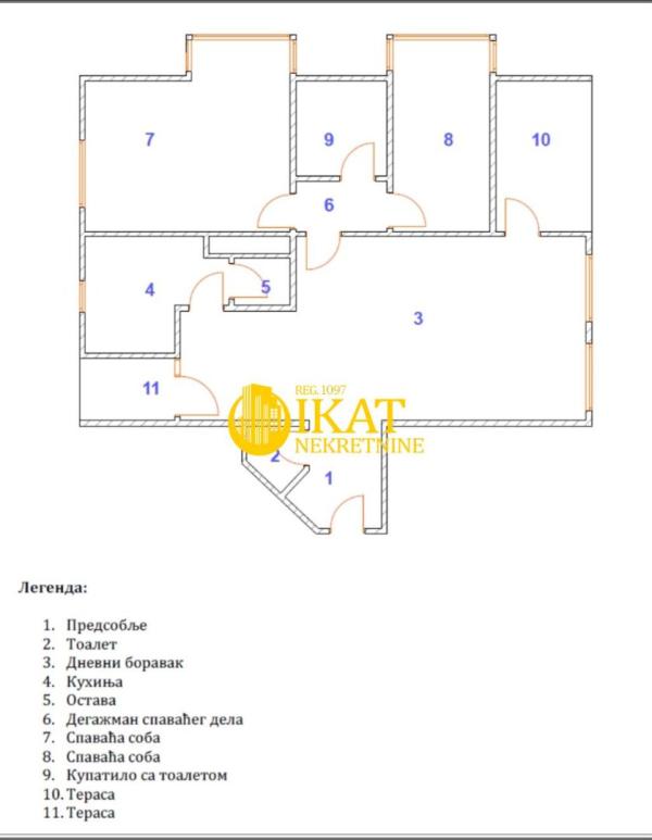 Slika 10 - Bulevar Arsenija Čarnojevića, Trosoban stan na prodaju, 85m2, 439.000€