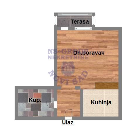 Slika 10 -  Stan na prodaju, 24m2, 88.500€