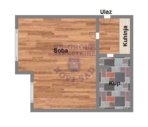 Slika 6 -  Stan na prodaju, 21m2, 82.400€