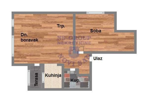 Glavna slika -Jednoiposoban stan na prodaju, 36m2, 73.850€