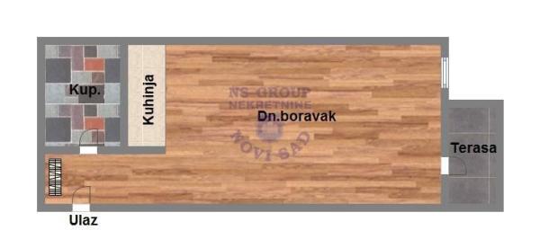 Slika 10 -  Stan na prodaju, 32m2, 99.730€