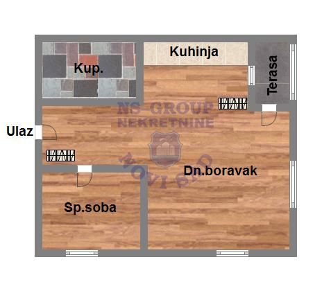 Slika 7 - Dvosoban stan na prodaju, 40m2, 103.000€