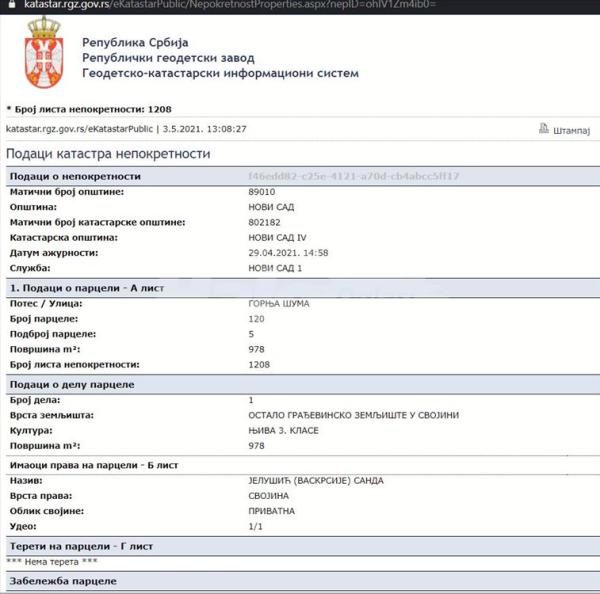 Slika 5 - Drage Garasanin Plac na prodaju, Gornje Livade, 420.000€