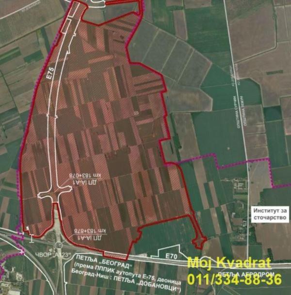 Glavna slika - Plac na prodaju, Surčin, Dobanovci, 3.000.000€