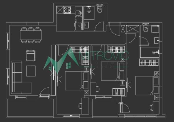 Slika 1 - Četvorosoban stan na prodaju, 95m2, 257.340€