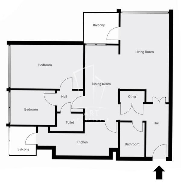 Slika 1 - Borivoja Stevanovića, Trosoban stan na prodaju, 73m2, 189.000€