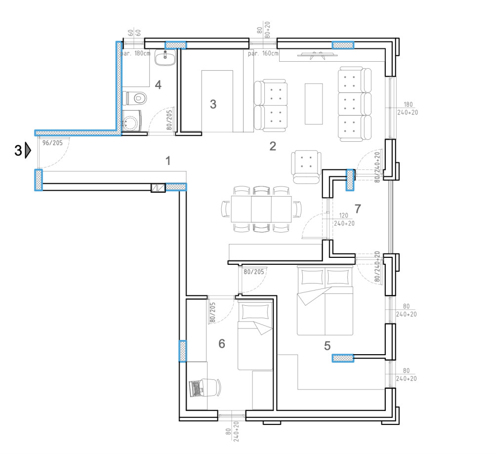 Glavna slika -Knjaževačka, Dvoiposoban stan na prodaju, 64.54m2, 141.990€