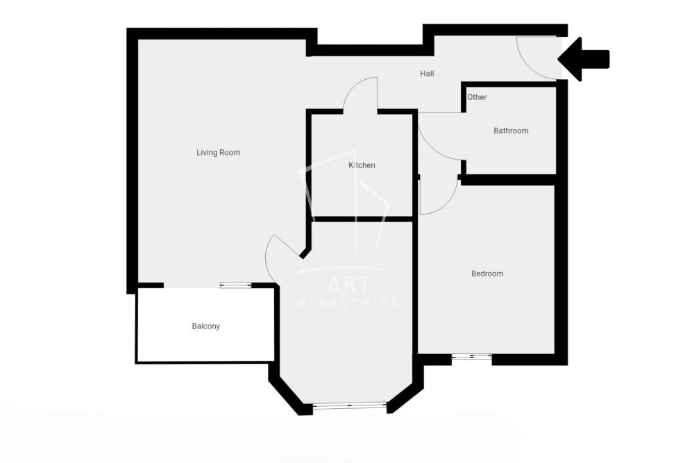 Slika 1 - Gramšijeva, Trosoban stan na prodaju, 61m2, 275.000€