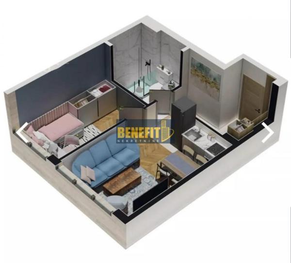 Slika 11 - Dvosoban stan na prodaju, 30m2, 171.000€