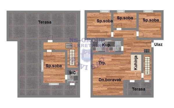 Glavna slika -Četvoroiposoban stan na prodaju, 102m2, 191.240€