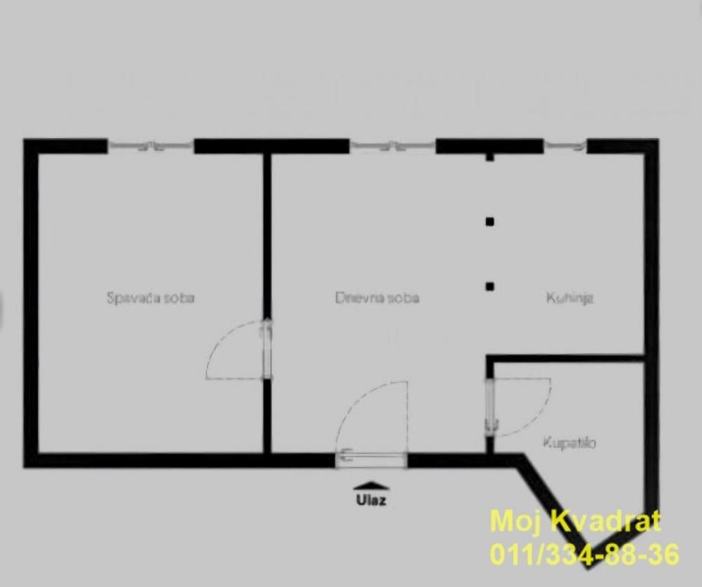Slika 10 - Dvosoban stan na prodaju, 37m2, 114.000€