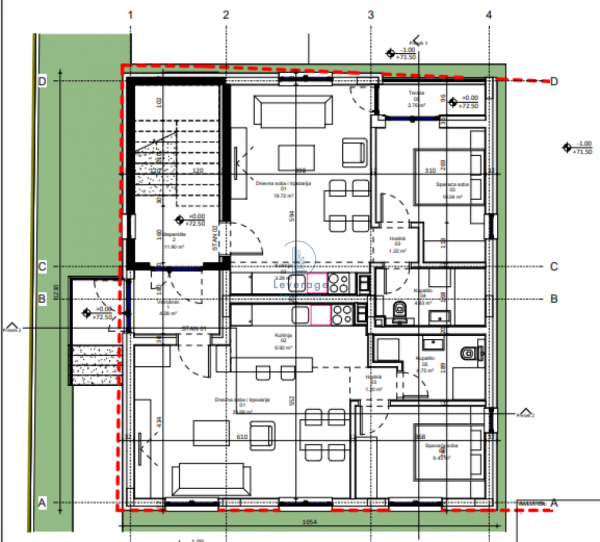 Glavna slika -Jednoiposoban stan na prodaju, 45m2, 114.975€