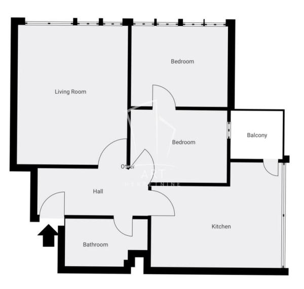 Slika 1 - Vinodolska, Dvosoban stan na prodaju, 62m2, 170.000€
