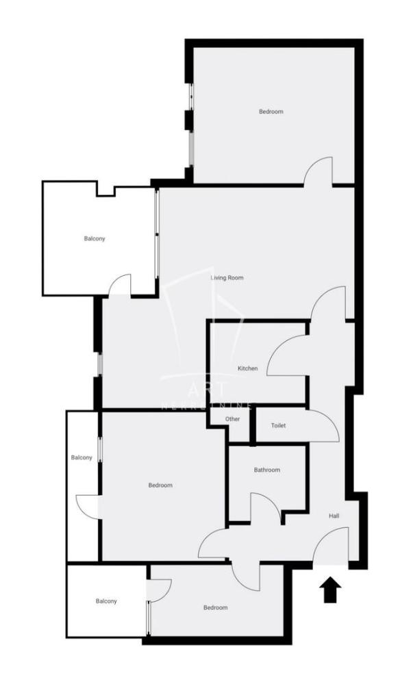 Slika 1 - Anastasa Jovanovića, Troiposoban stan na prodaju, 96m2, 339.000€