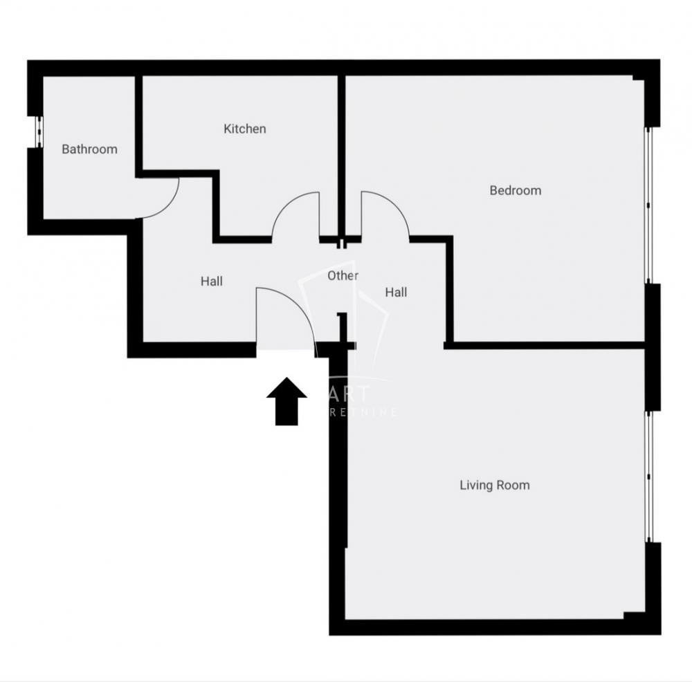 Slika 1 - Balkanska, Dvosoban stan na prodaju, 52m2, 250.000€