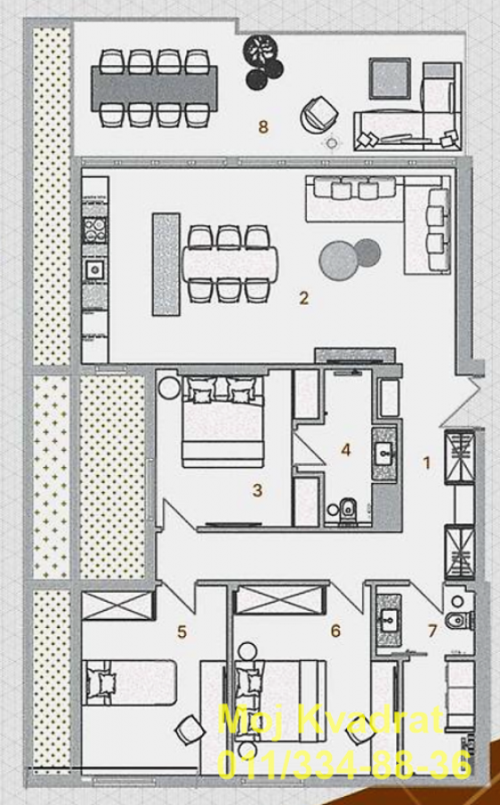 Slika 9 - Četvorosoban stan na prodaju, 149m2, 774.176€