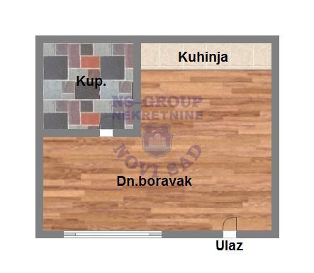 Slika 4 -  Stan na prodaju, 22m2, 48.410€