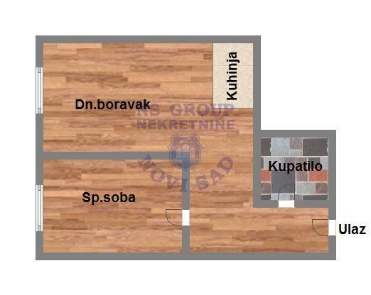 Glavna slika -Dvosoban stan na prodaju, 39m2, 87.250€