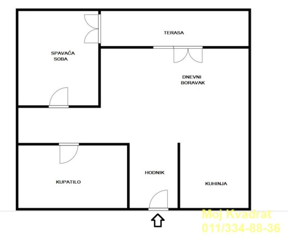 Slika 5 - Dvosoban stan na prodaju, 49m2, 196.000€