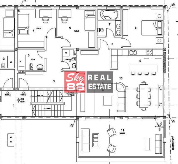 Slika 4 - Četvorosoban stan na prodaju, 150m2, 1.200.000€