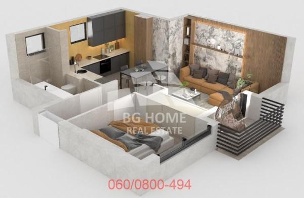 Glavna slika -Dimitrija Tucovića, Jednoiposoban stan na prodaju, 47m2, 170.910€