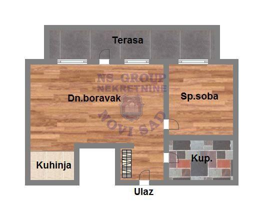 Glavna slika -Dvosoban stan na prodaju, 50m2, 134.390€