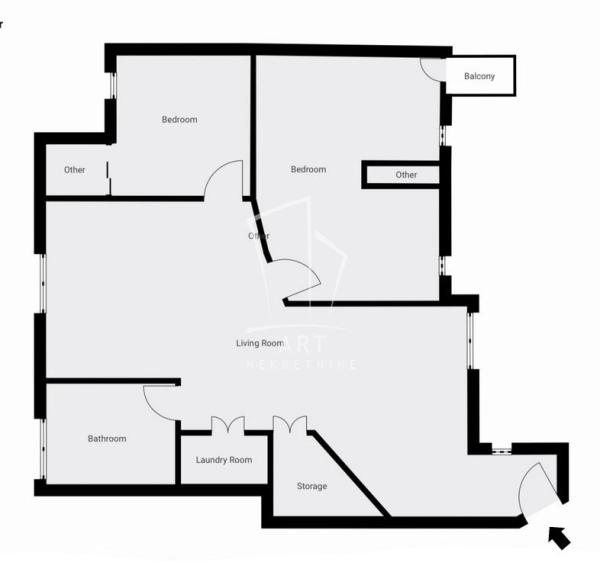 Slika 1 - Milutina Bojića, Trosoban stan na prodaju, 69m2, 315.000€