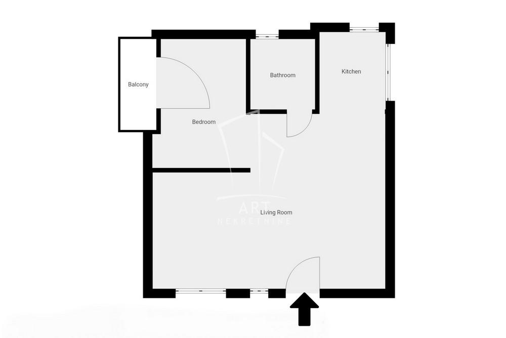 Slika 1 - Kostolačka, Jednoiposoban stan na prodaju, 42m2, 115.000€