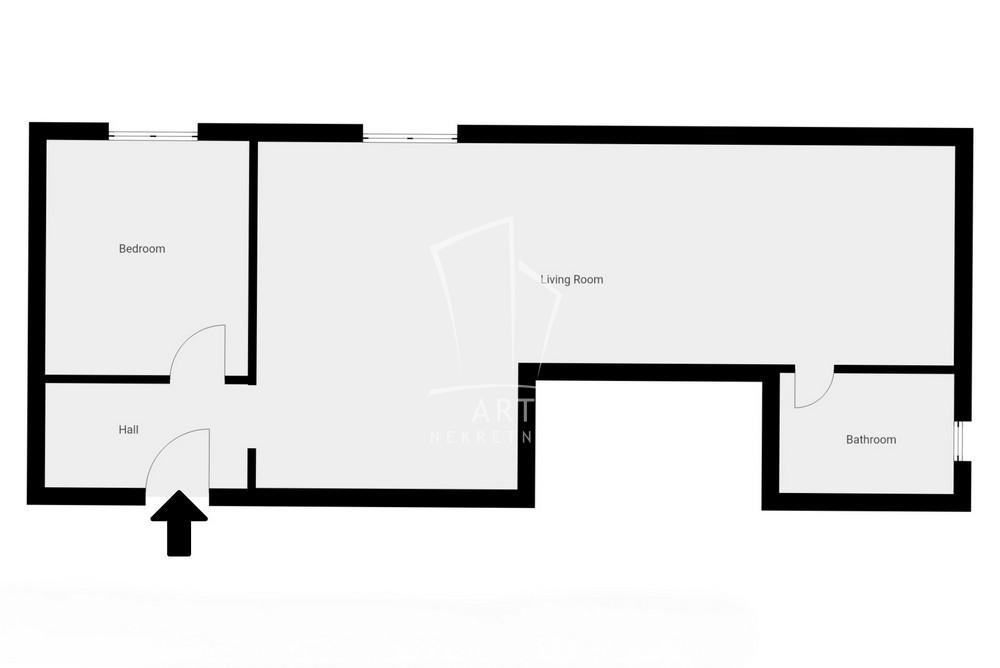 Slika 1 - Predraga Vasića, Dvosoban stan na prodaju, 50m2, 133.000€