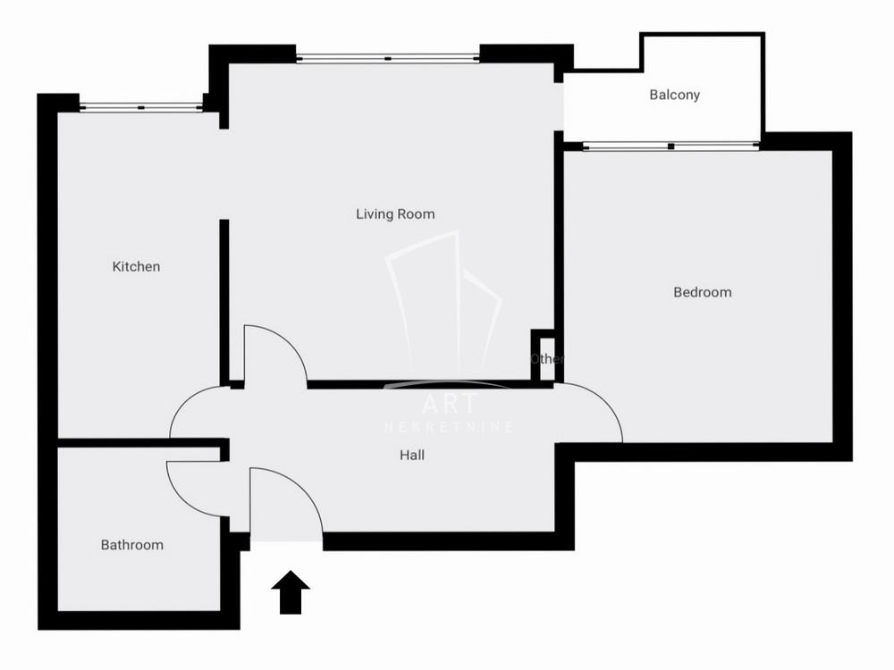 Slika 1 - Jovana Isailovića, Dvosoban stan na prodaju, 49m2, 121.000€