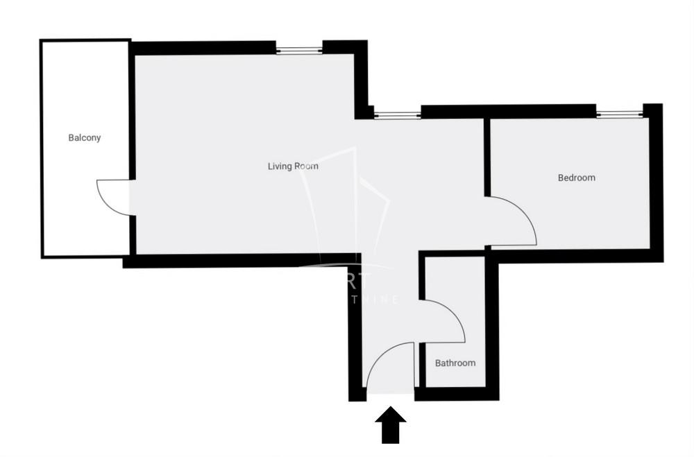 Slika 1 - Miljana Miljanića, Jednoiposoban stan na prodaju, 26m2, 105.000€