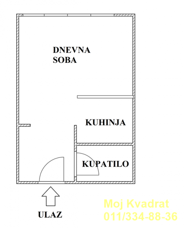 Slika 6 - Jednosoban stan na prodaju, 33m2, 170.000€