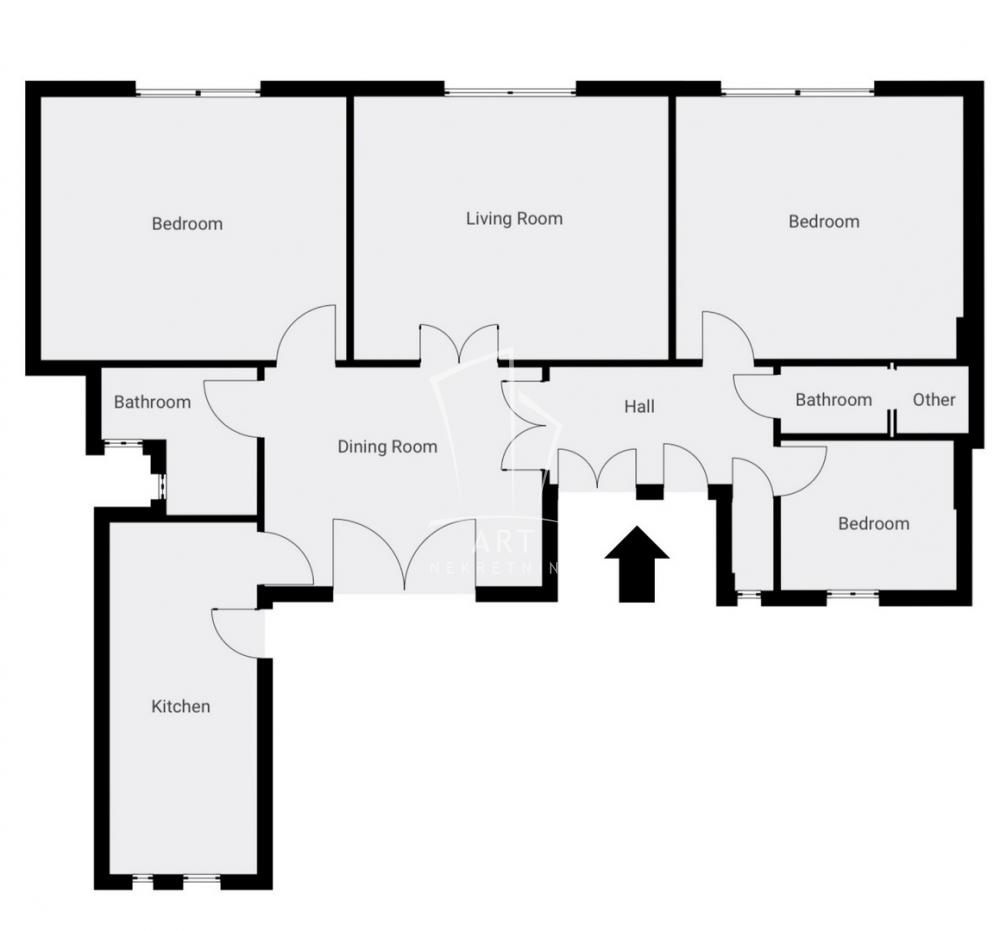 Slika 1 - Vukice Mitrović, Četvorosoban stan na prodaju, 117m2, 429.000€