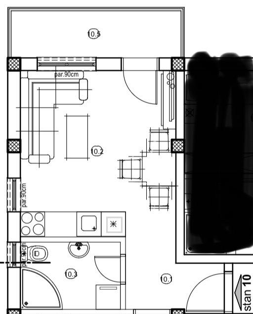 Slika 1 - Radoja Markovića, Jednoiposoban stan na prodaju, 35m2, 66.000€