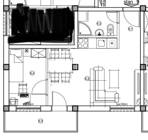 Slika 1 - Radoja Markovića, Jednoiposoban stan na prodaju, 36m2, 68.000€