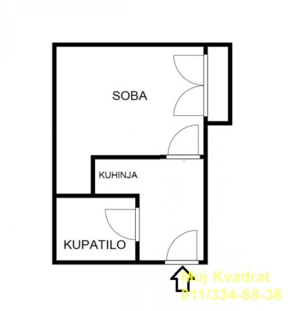 Slika 7 - Jednosoban stan na prodaju, 25m2, 107.000€