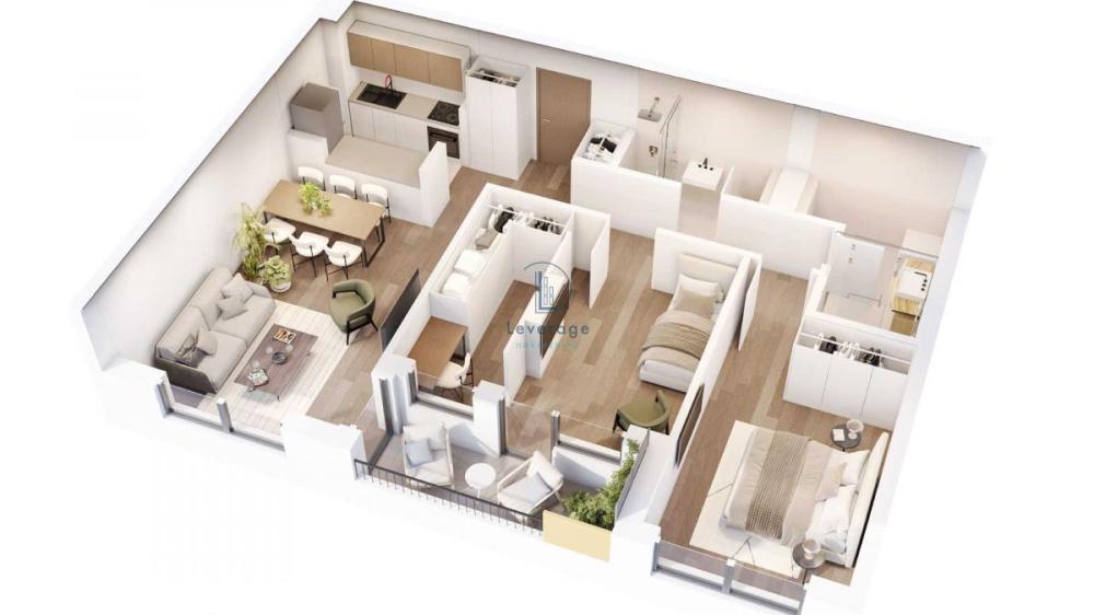 Slika 3 - Trosoban stan na prodaju, 76m2, 230.000€