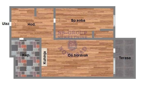 Slika 11 - Jednoiposoban stan na prodaju, 38m2, 123.600€