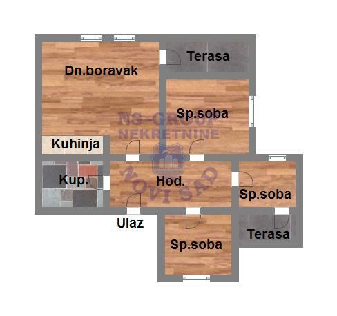 Slika 11 - Četvorosoban stan na prodaju, 68m2, 133.950€