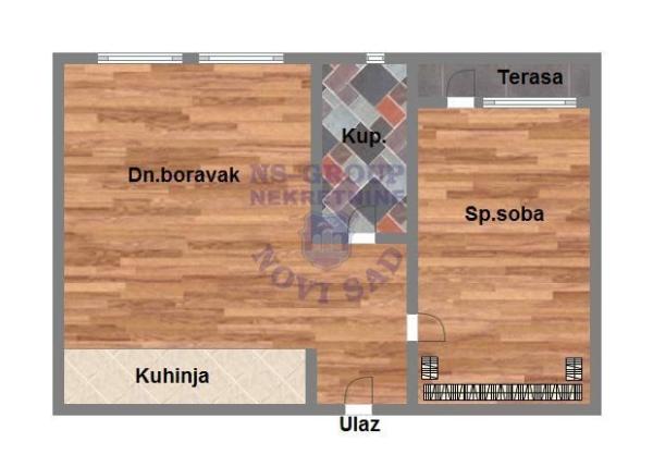 Slika 8 - Dvosoban stan na prodaju, 38m2, 123.600€