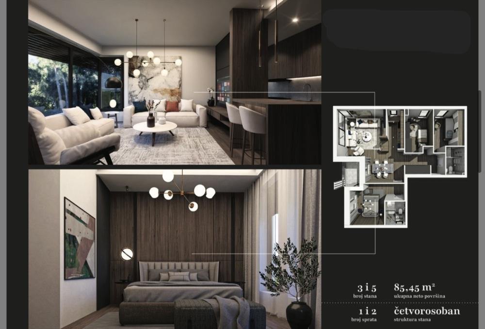 Slika 2 - Četvorosoban stan na prodaju, 85m2, 512.700€