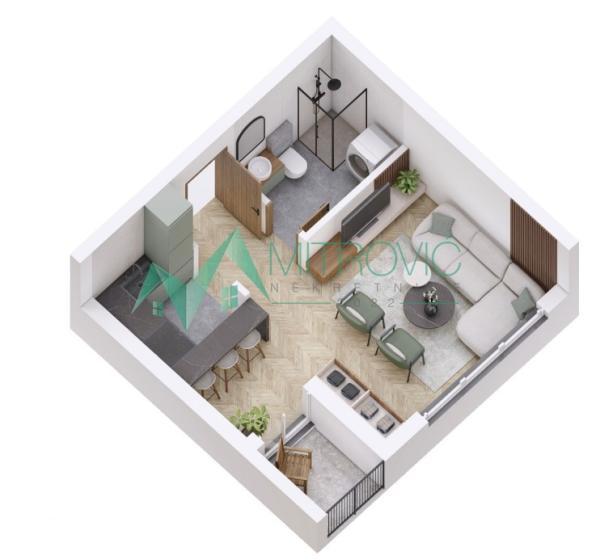 Glavna slika - Stan na prodaju, 32m2, 83.865€