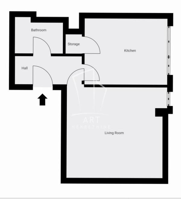 Slika 1 - Olge Alkalaj, Jednosoban stan na prodaju, 36m2, 138.240€