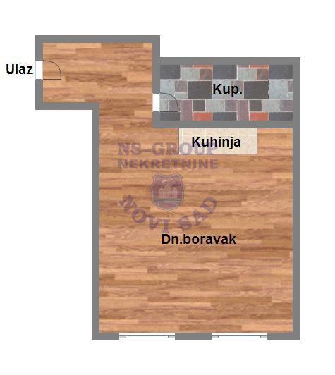 Glavna slika -Jednosoban stan na prodaju, 25m2, 45.380€