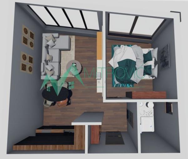 Slika 4 - Jednoiposoban stan na prodaju, 45m2, 115.870€