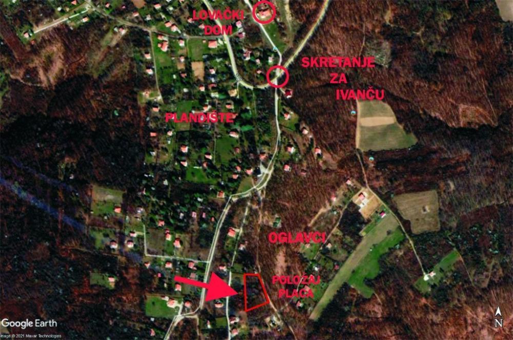 Slika 1 -  Plac na prodaju, Kosmaj, 26.400€