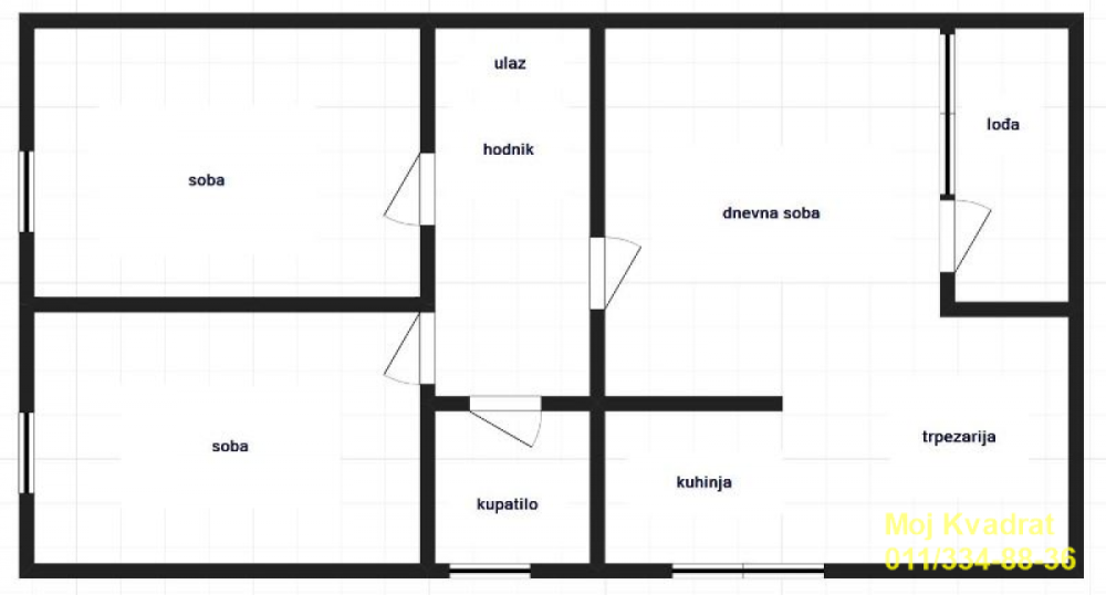 Slika 10 - Trosoban stan na prodaju, 85m2, 138.000€