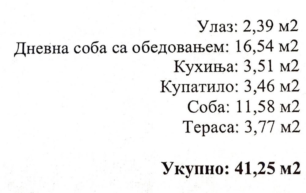 Slika 3 - Smederevski put, Jednoiposoban stan na prodaju, 41m2, 79.407€