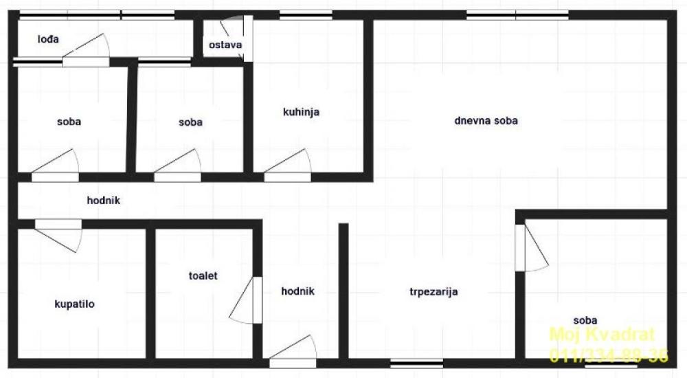 Slika 9 - Četvorosoban stan na prodaju, 73m2, 310.000€