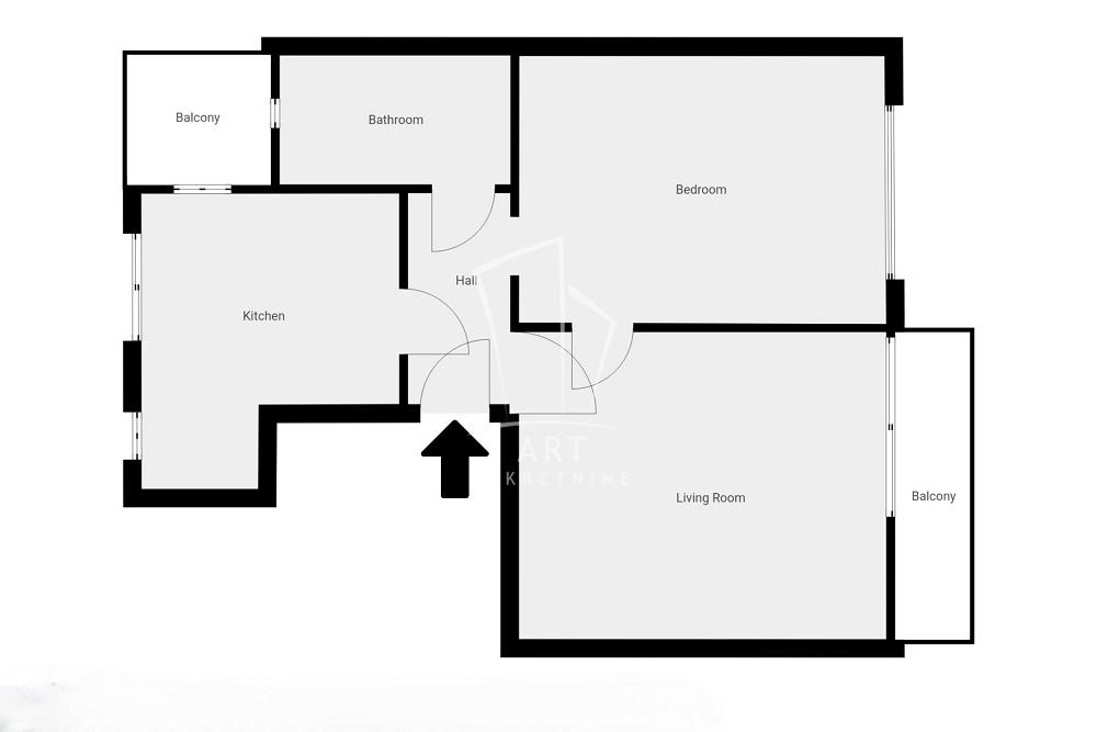 Slika 2 - Bulevar Kralja Aleksandra, Dvosoban stan na prodaju, 59m2, 295.000€